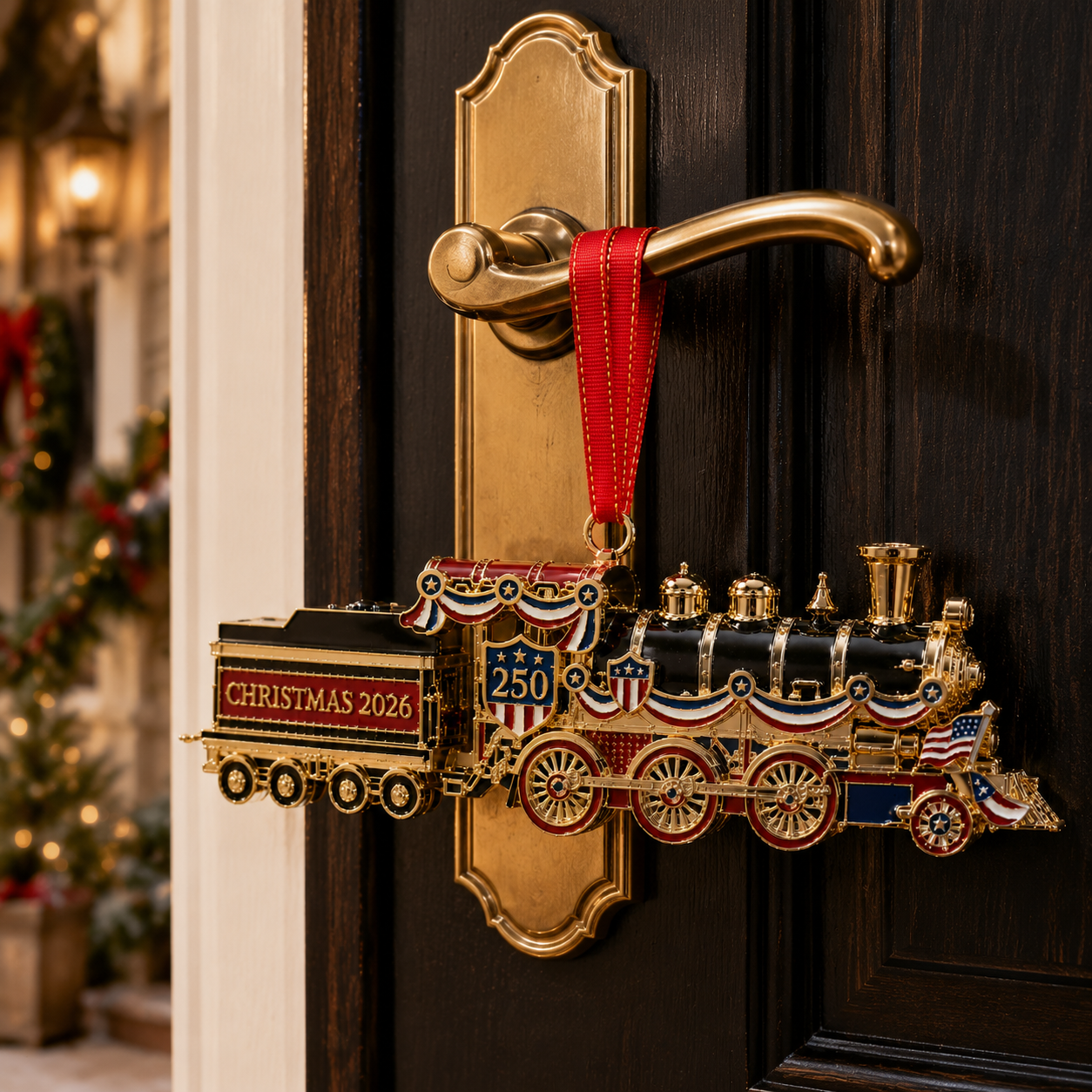 🔥Last 30pcs✨⏰ Limited anniversary edition✨49% OFF!🔥250th Anniversary Edition Christmas Train Ornament