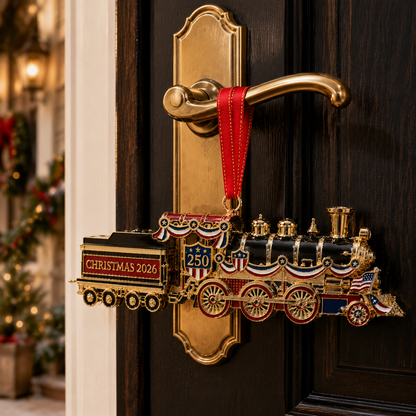 🔥Last 30pcs✨⏰ Limited anniversary edition✨49% OFF!🔥250th Anniversary Edition Christmas Train Ornament