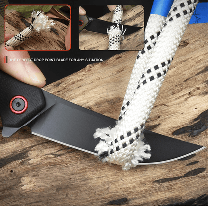 🔥Limited Time Discount 💥 Upgrade Blue Moon J1906 AR-RPM9 Steel Blade G10 Handle Folding Knives