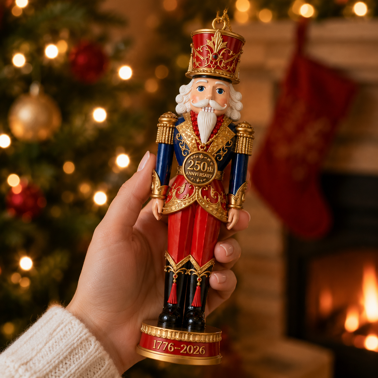 🔥Last 30pcs✨⏰ Limited anniversary edition✨49% OFF!🔥2026 America 250th Anniversary Heritage Nutcracker Ornament