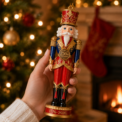 🔥Last 30pcs✨⏰ Limited anniversary edition✨49% OFF!🔥2026 America 250th Anniversary Heritage Nutcracker Ornament