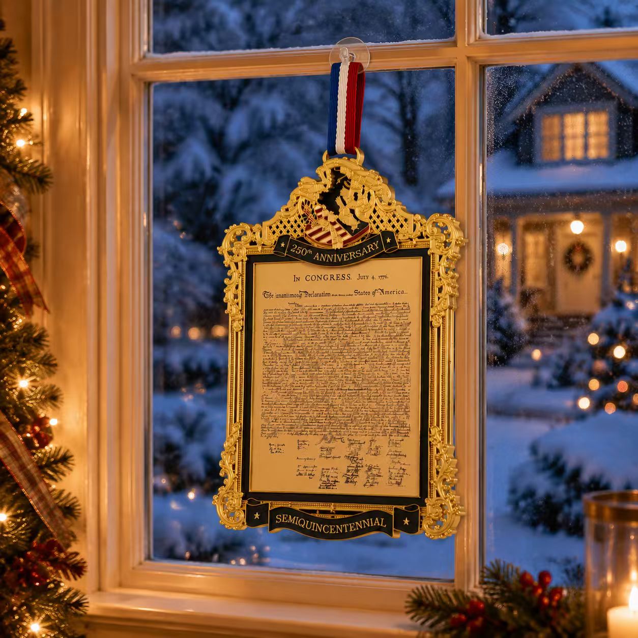 ❤️✨🇺🇸 Declaration of Liberty 250th Anniversary Decoration