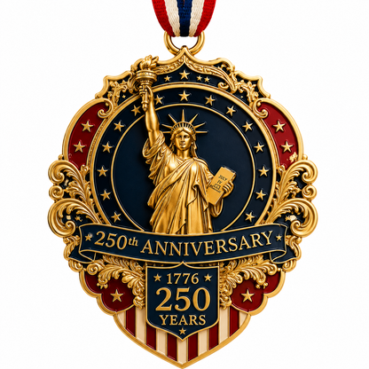 🔥Last 30pcs✨⏰ Limited anniversary edition✨49% OFF!🔥Statue of Liberty 250th Anniversary Christmas Tree Ornament