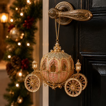 🔥Last 30pcs✨⏰ Limited anniversary edition✨49% OFF!🔥Carriage-shaped Christmas tree ornament