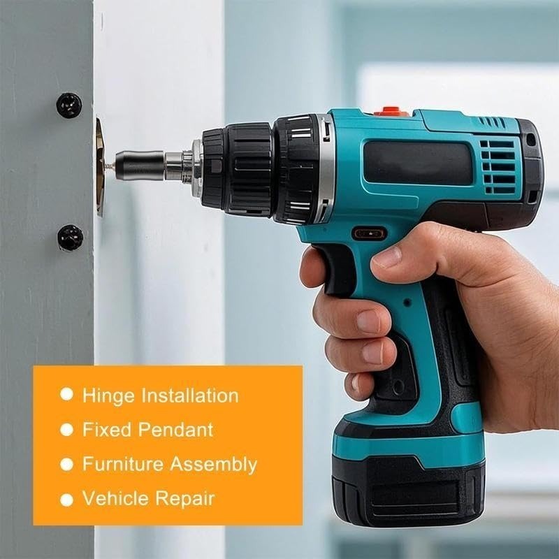 MagDock Magnetic Drill Bit Ring For Quick Screw Pickup