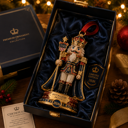 🔥Last 30pcs✨⏰ Limited anniversary edition✨49% OFF!🔥Christmas Nutcracker Prince Hanging Ornament