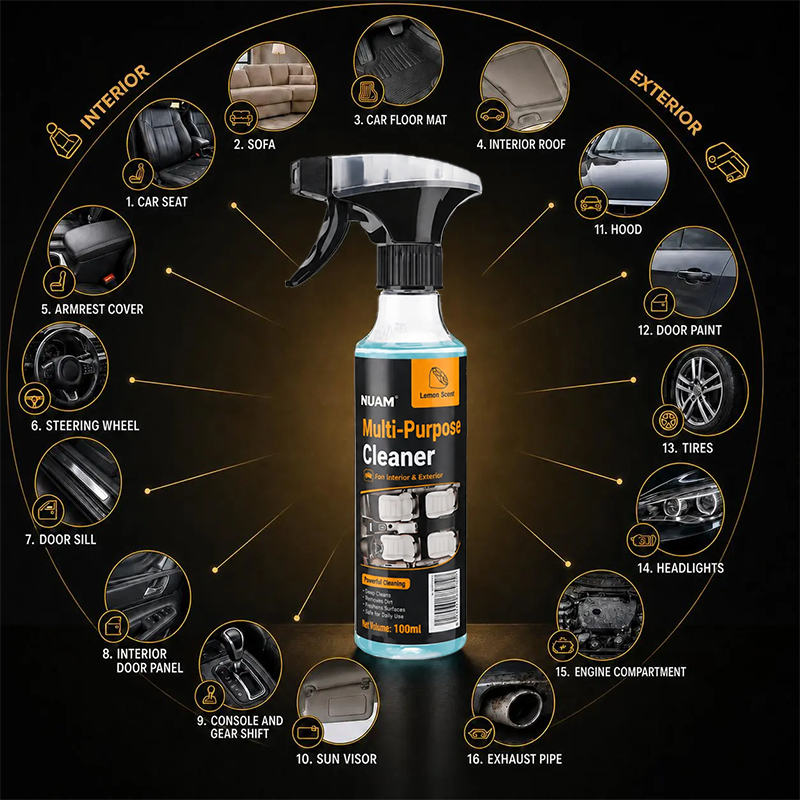 Multi-Purpose Cleaning Spray, Heavy Duty Dual-Action Degreaser & Stain Remover🧽 - image 7