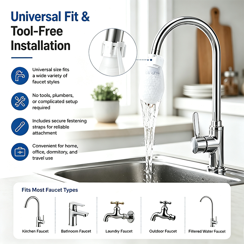 50 cotton filter bags disposable Cotton Faucet Filter Bags with 10 fastening straps💧 - image 3