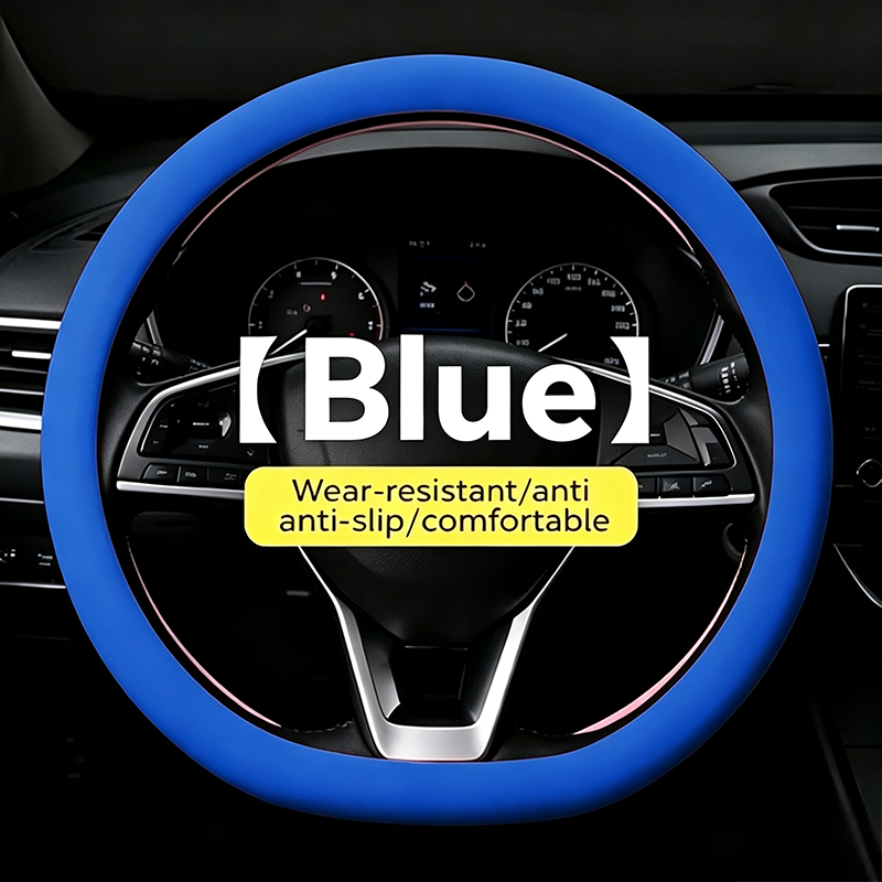 Universal Silicone Steering Wheel Cover, Non-Slip Soft Grip All Season Car 🚗 - image 15