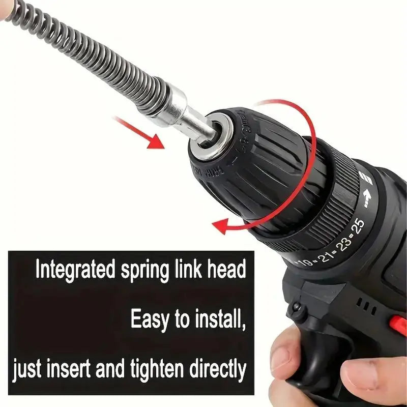 🔧 Flexible Drill-Powered Drain Cleaning Snake – Deep Pipe Clog Remover for Sinks, Showers & Toilets - image 5