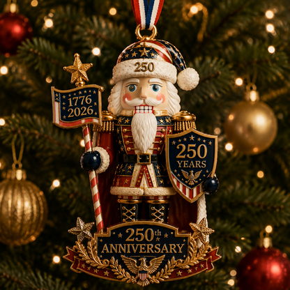 🔥Last 30pcs✨⏰ Limited anniversary edition✨49% OFF!🔥Nutcracker-themed Christmas tree ornament