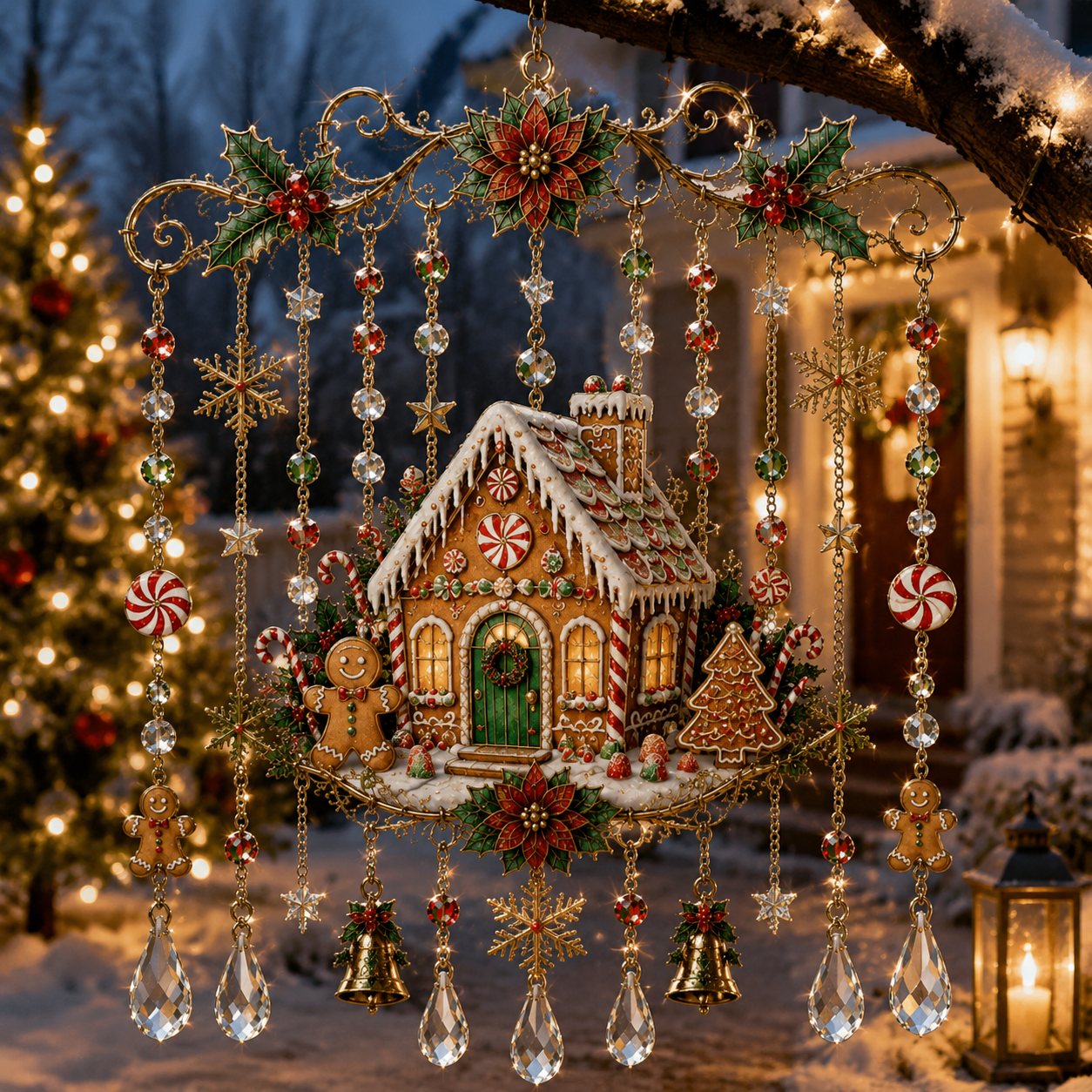 ⏰LIMITED TIME 49% OFF!🔥 -High-quality handmade Christmas window decorations