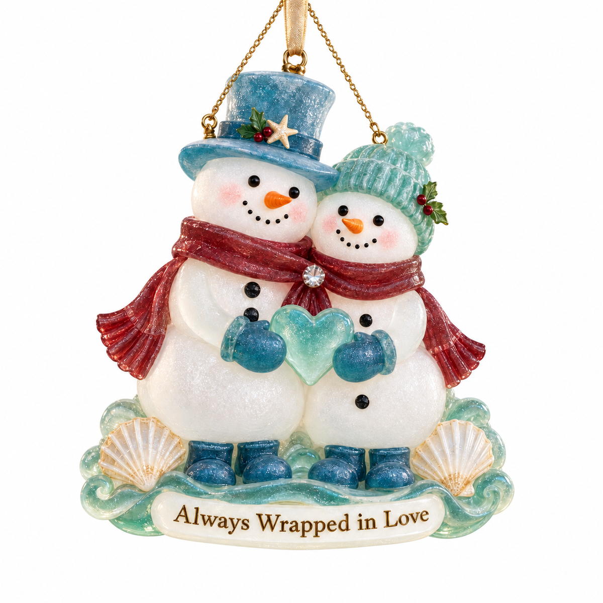 Coastal Snowmen Christmas Decor |  Lasting Love - image 18