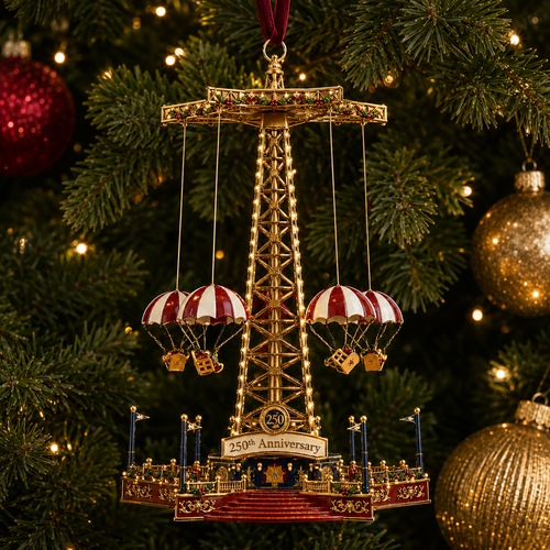 ✨250th Anniversary Carousel Tower Christmas Tree Ornament