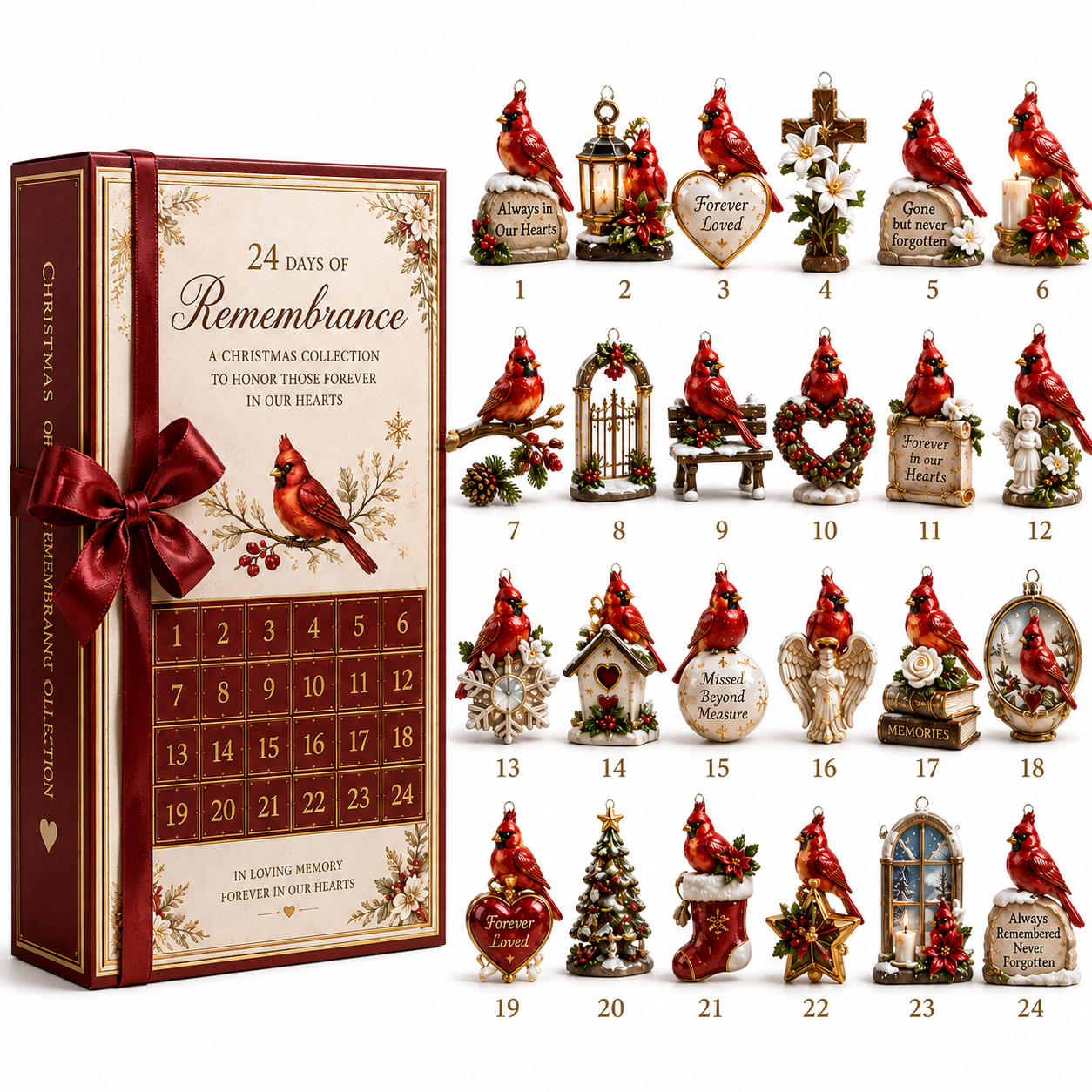 ✨24-Day Christmas Countdown Advent Calendar – Moments to Remember