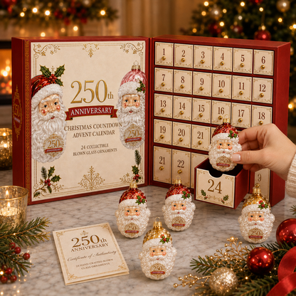 🔥Santa Claus  Christmas 24-Day Countdown Calendar