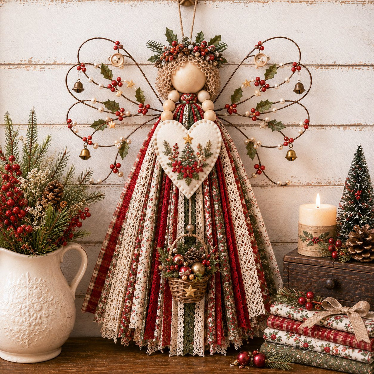 🔥Last Day 49% OFF - 🪽 Angel Fabric Hanging DIY Kit - image 12
