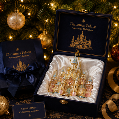 🔥Crystal Castle Christmas Tree Ornament