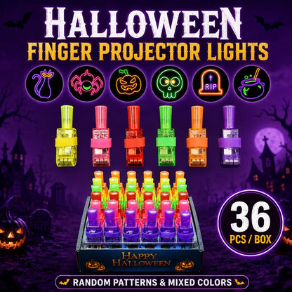 👻🎃 Halloween Finger Projector Rings – LED Party Favors for Kids - image 8