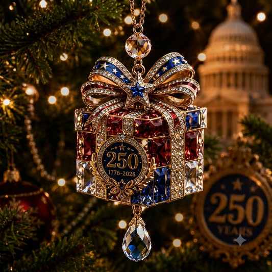 ✨ Limited anniversary edition✨⏰49% OFF!🔥America 250th Anniversary Ornament Gift Box Edition