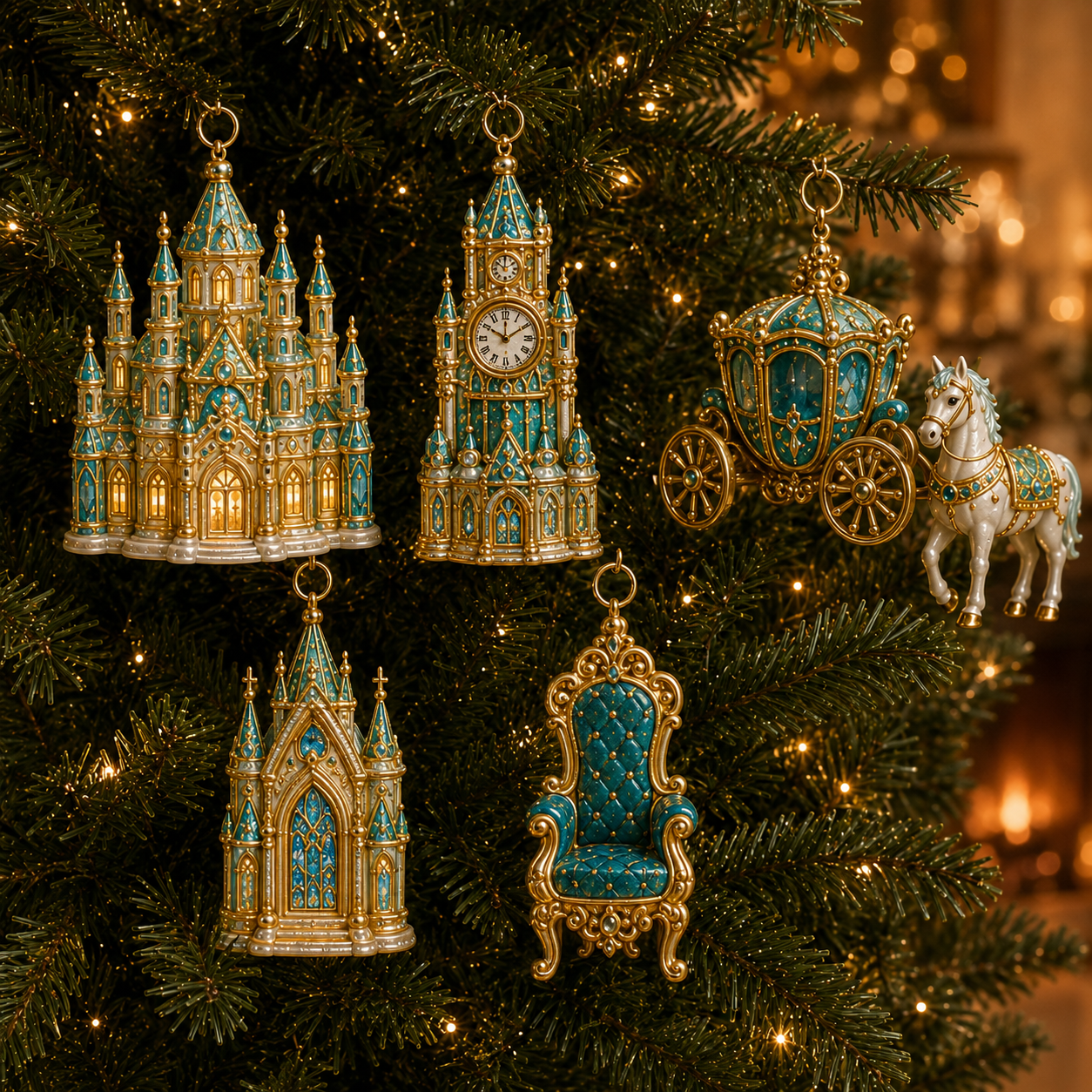 🔥Last 30pcs✨⏰ Limited anniversary edition✨49% OFF!🔥2026 Royal Christmas Palace Luxury Countdown Gift Set