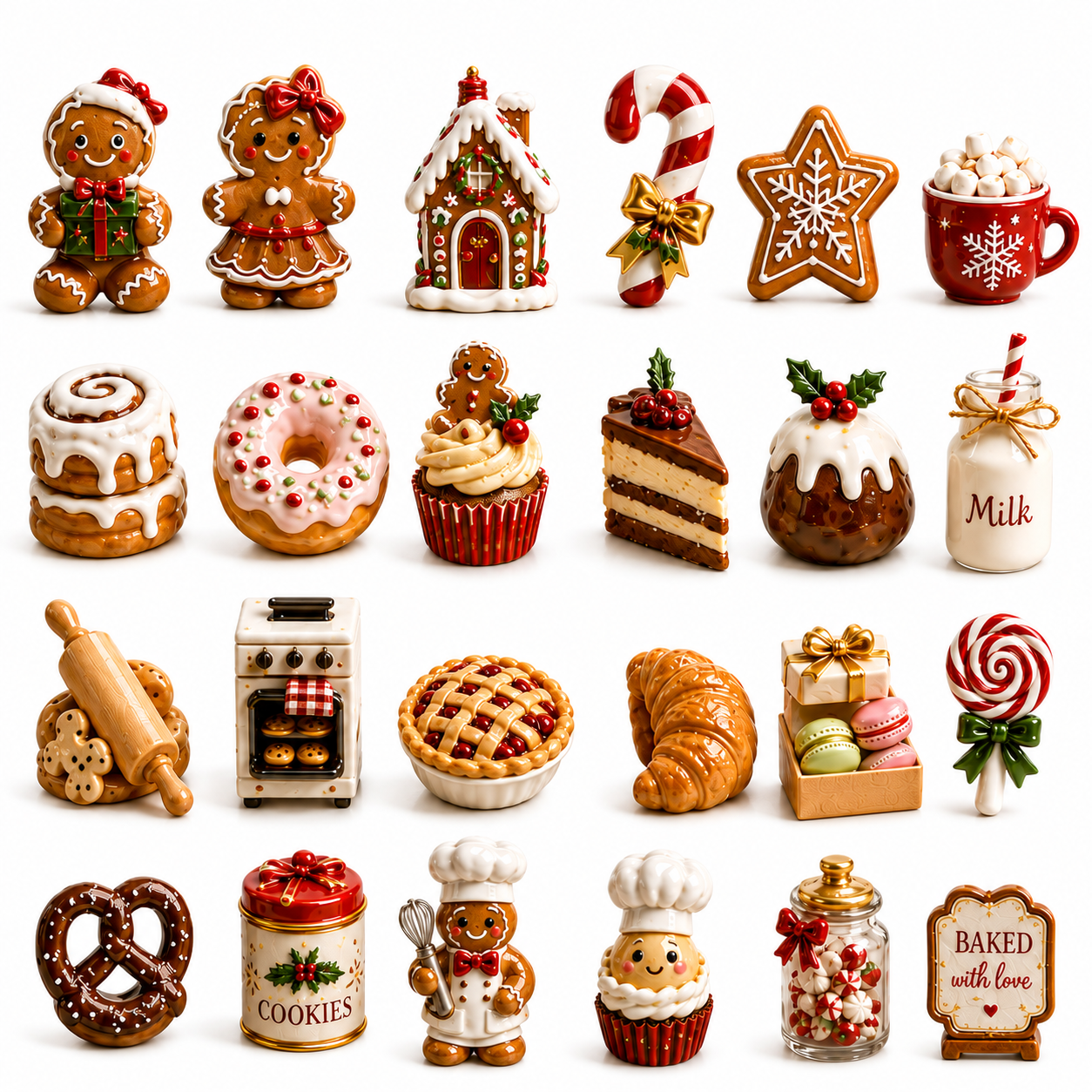 ✨24-Day Christmas Countdown Advent Calendar – Christmas Baking Collection