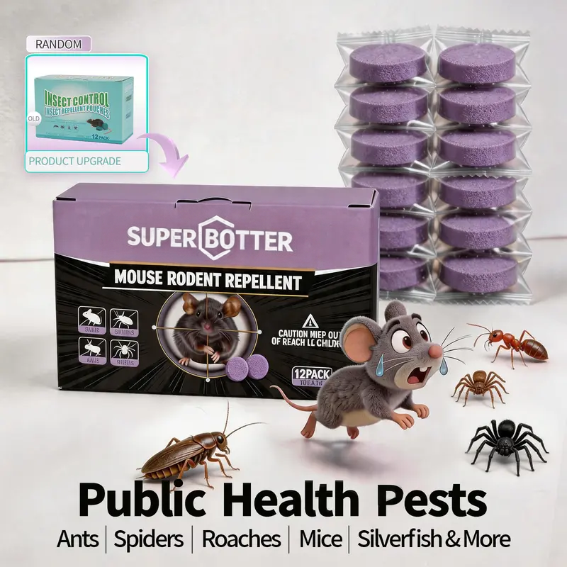 12-Pack Rodent Repellent Balls, Natural Pest Control🐭 - image 7
