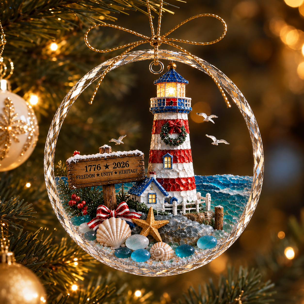 🔥LAST DAY 50% OFF - 🎄Ocean Christmas ornaments