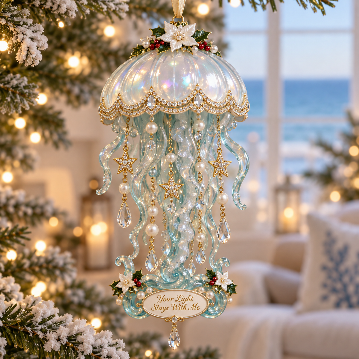 "Ocean Treasures" – Marine Life Christmas Commemorative Ornament - image 6