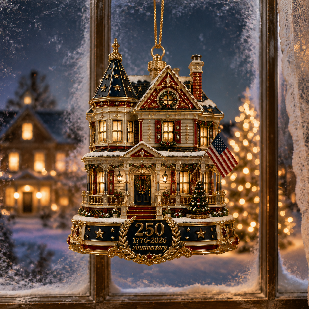 🔥Last 30pcs✨⏰ Limited anniversary edition✨49% OFF!🔥250th Anniversary Heritage Estate Christmas Ornament