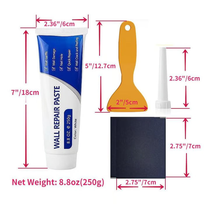 🎁Final 51% OFF🎁Quick, durable✨Drywall Patch Repair Kit- Covers cracks and stains💪 - image 5