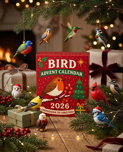 💖Last 30pcs💖A Little Bird Surprise Every Day. -🐦Bird Advent Calendar 2026