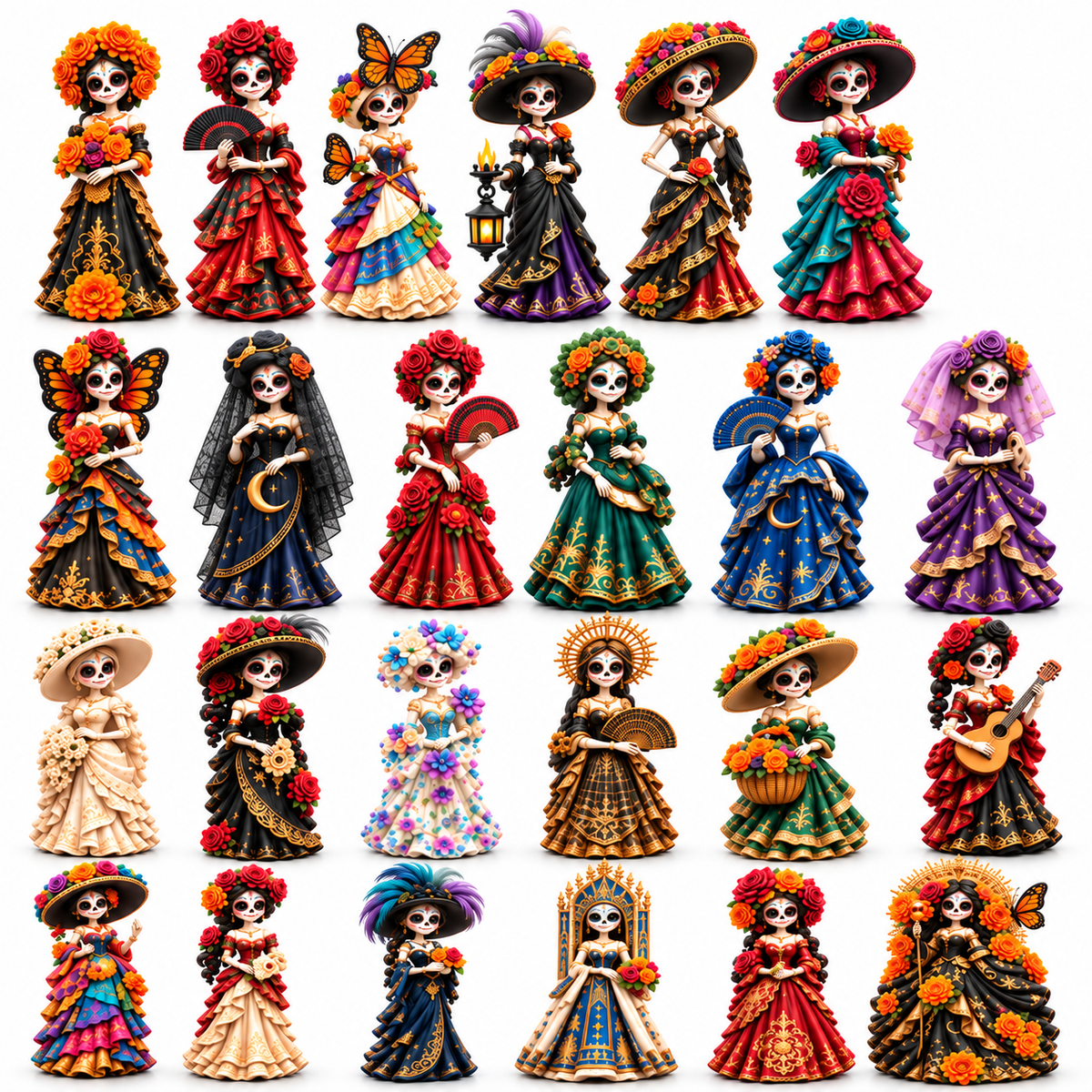 Día de Muertos Marigold Catrina Atelier Advent Calendar 2026 - image 10