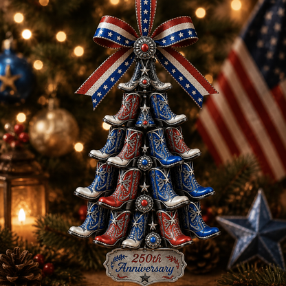 ⏰LIMITED TIME 49% OFF!🔥🎄 US 250th Anniversary Christmas Ornament
