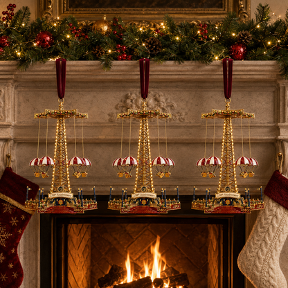 ✨250th Anniversary Carousel Tower Christmas Tree Ornament