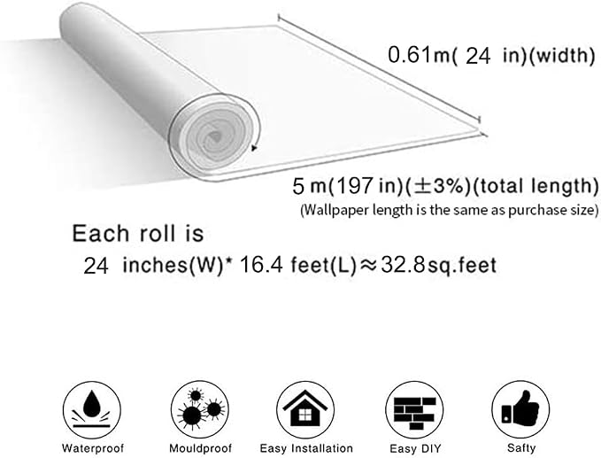 Kitchen Waterproof Oil Proof Aluminum Foil Sticker, Silver Texture Peel🧽 - image 10