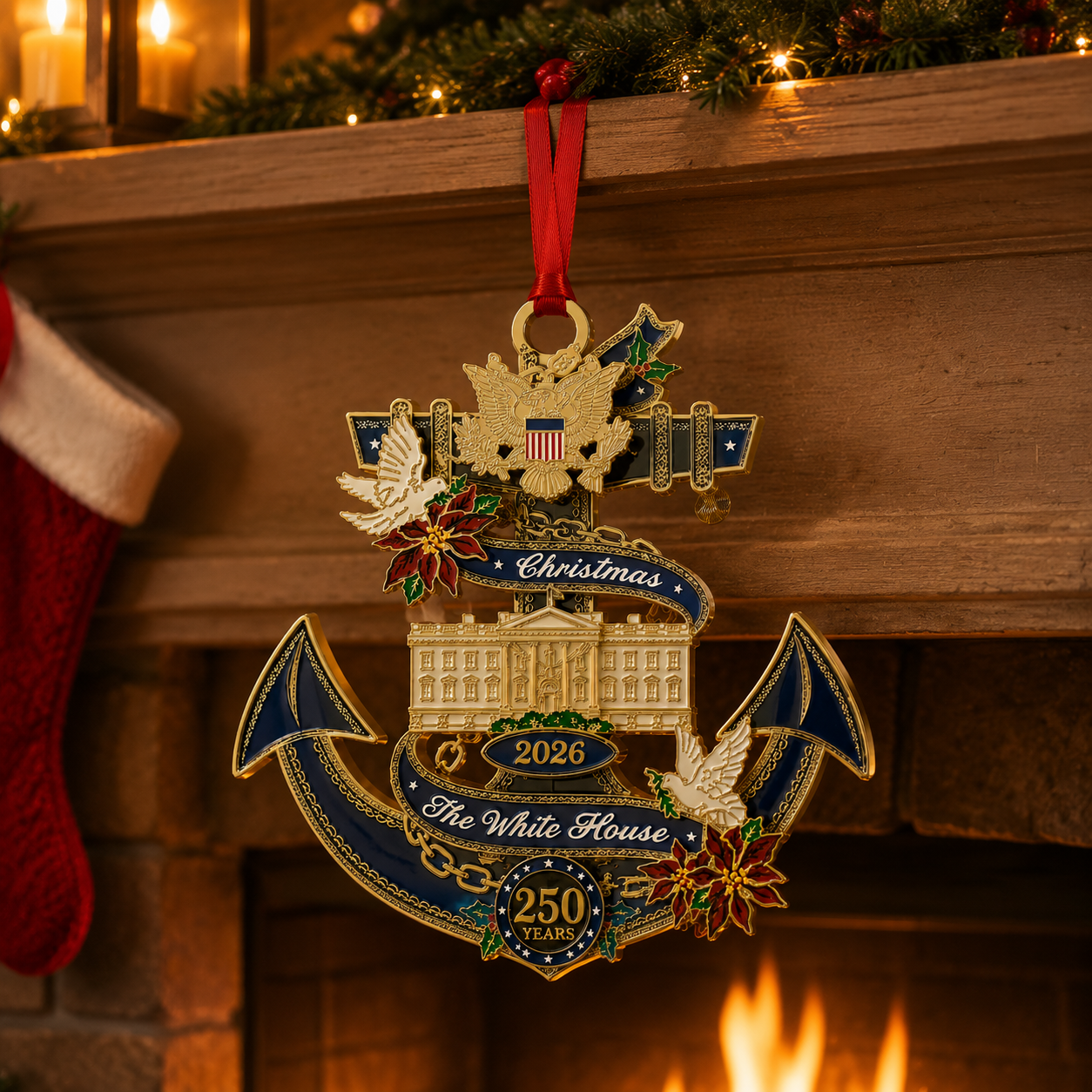 🔥Last 30pcs✨⏰ Limited anniversary edition✨49% OFF!🔥250th Anniversary Christmas Tree Ornament