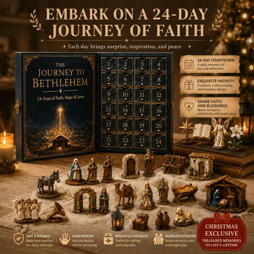 🎉🌟🇺🇸 Limited Edition! 🔥 Only 250 Available! 🌟The Journey to Bethlehem Advent Calendar - image 1