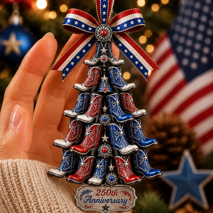 ⏰LIMITED TIME 49% OFF!🔥🎄 US 250th Anniversary Christmas Ornament