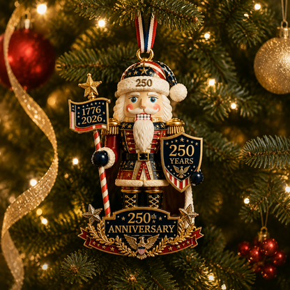 🔥Last 30pcs✨⏰ Limited anniversary edition✨49% OFF!🔥Nutcracker-themed Christmas tree ornament