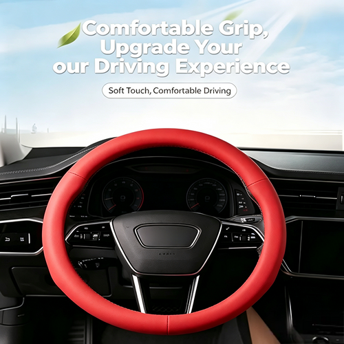 Universal Silicone Steering Wheel Cover, Non-Slip Soft Grip All Season Car 🚗 - image 1