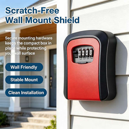 Wall Mount Key Lock Box - 4 Digit Combination Lockbox for Keys Safe Security🔑 - image 2
