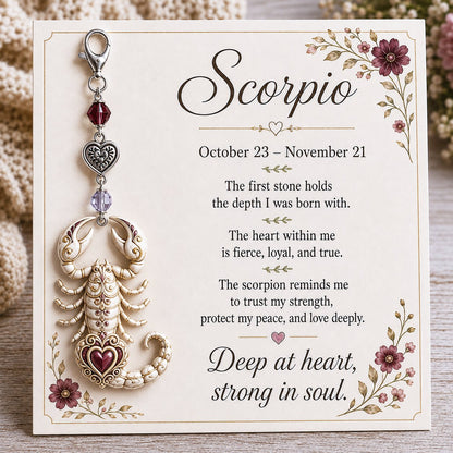 🎅 2026 Christmas Gift 50% Off--✨  Commemorative keychains and cards featuring the birthstones of the 12 zodiac signs