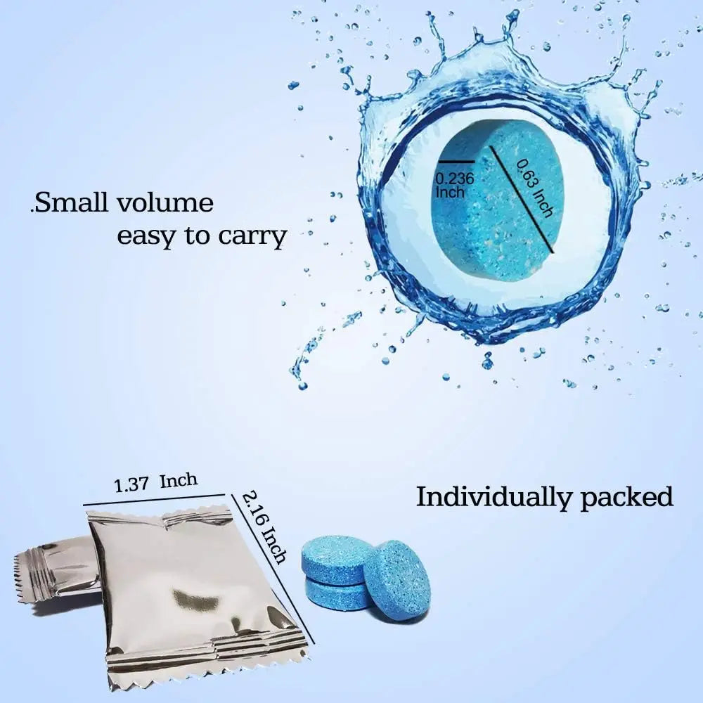 50PCS Car Windshield Washer Fluid concentrate Tablets,Windshield Wiper Fluid💧 - image 11