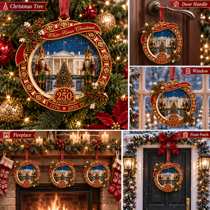 🔥Last 30pcs✨⏰ Limited anniversary edition✨49% OFF!🔥"The Nutcracker" 250th Anniversary Ornament—Guarding the White House