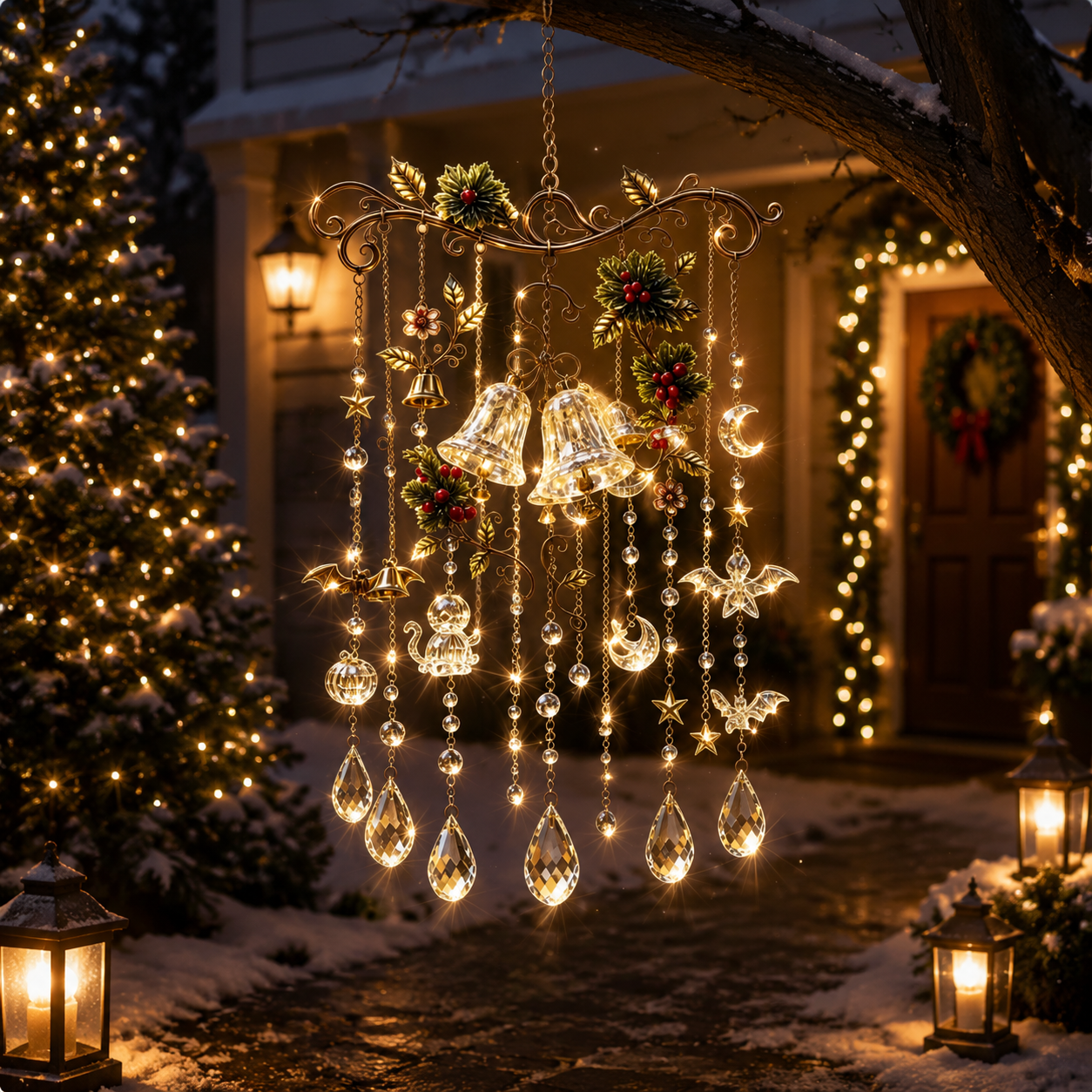 ⏰LIMITED TIME 49% OFF!🔥 -High-quality handmade Christmas window decorations