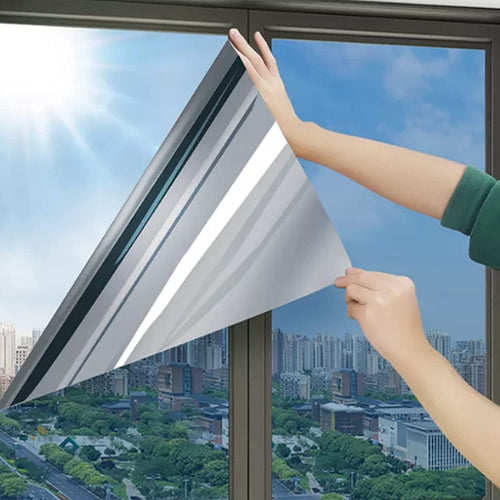 Anti-Peeping One-Way Window Film, Sun Block Privacy Sticker🏠 - image 1