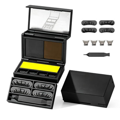3-in-1 Eyeliner & Lash Stamp Kit – Wing, Bottom Lashes & Liner, Waterproof, Beginner-Friendly - image 9