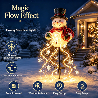 🎅 Santa’s Magic Pour – Flowing LED Christmas Garden Light 🎁 - image 5