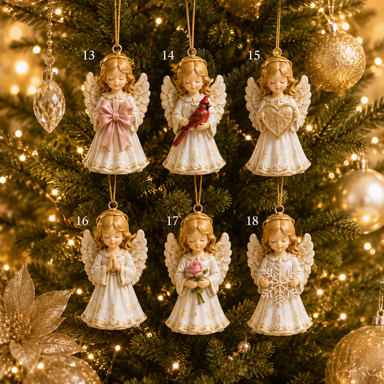 ✨24-Day Christmas Countdown Advent Calendar – Angel's Blessing